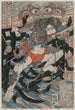 Rori Hakucho Chojun - Utagawa Kuniyoshi — vista dell’opera