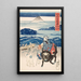 Pêcheur de Sagami déchargeant des bonites - Utagawa Kuniyoshi — quadro incorniciato alla parete