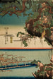 La grande battaglia dei clan Minamoto e Taira a Ichinotani nel secondo mese della terza anno di Juei 1185 - Utagawa Yoshikazu — vista dell’opera