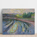 Riproduzione del dipinto Onde contro la riva - Edvard Munch
