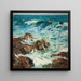 Onde in tempesta - Vance H. Swope — quadro incorniciato alla parete
