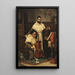 Moines musiciens - Valdemar Sichelkow — quadro incorniciato alla parete