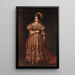 Marie Christine de Bourbon - Valentín Carderera y Solano — quadro incorniciato alla parete