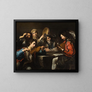 Valentin de Boulogne - A Musical Party.webp