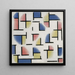 Variación sulla Composizione XIII - Theo van Doesburg — quadro incorniciato alla parete