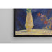 Riproduzione del dipinto Vaso di Anemoni su Sfondo Blu - Henri Lebasque
