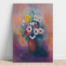 Riproduzione del dipinto Vaso di anemoni - Odilon Redon