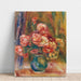 Riproduzione del dipinto Vaso di rose - Pierre-Auguste Renoir