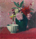 Vaso verde e ciotola bianca - Flix Vallotton — vista dell’opera