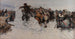 Scatto di una città innevata - Vasily Surikov — vista dell’opera