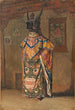 Un lama buddista durante una festa al monastero di Pemionchi Sikkim - Vasily Vereshchagin — vista dell’opera