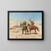A proposito della guerra - Vasily Vereshchagin — quadro incorniciato alla parete