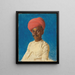 Mercante di Bania a Bombay - Vasily Vereshchagin — quadro incorniciato alla parete