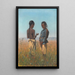 Enfants della tribù Solon - Vasily Vereshchagin — quadro incorniciato alla parete