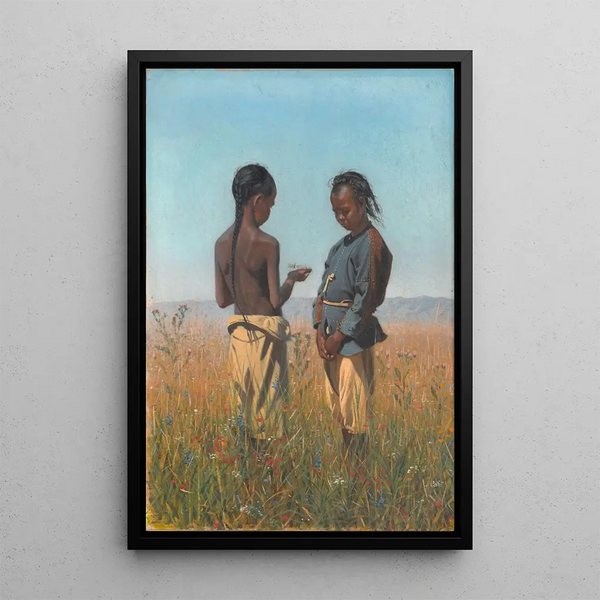 Vasily Vereshchagin - Children of the Solon tribe.webp