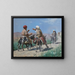 Mollahs che vanno al bazar - Vasily Vereshchagin — quadro incorniciato alla parete