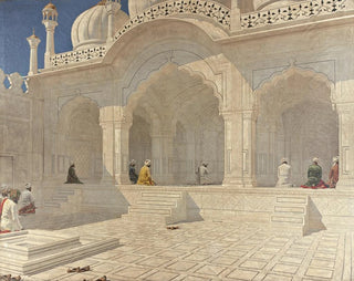 Moschea della Perla a Delhi - Vasily Vereshchagin — vista dell’opera