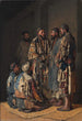 Politicians dans une fumerie d'opium à Tachkent - Vasily Vereshchagin — vista dell’opera