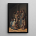 Politicians dans une fumerie d'opium à Tachkent - Vasily Vereshchagin — quadro incorniciato alla parete