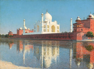 Mausolée del Taj Mahal ad Agra - Vasily Vereshchagin — vista dell’opera