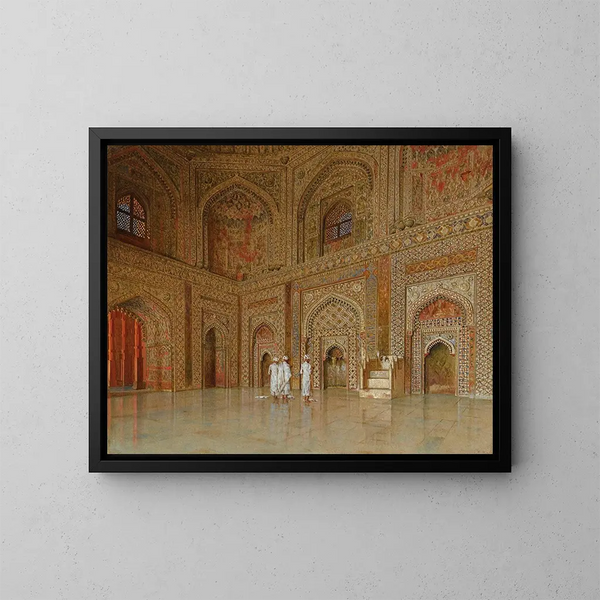 La mosquée principale di Fatehpur-Sikri - Vasily Vereshchagin — quadro incorniciato alla parete