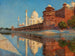 Le Taj Mahal al crepuscolo - Vasily Vereshchagin — vista dell’opera