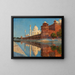 Le Taj Mahal al crepuscolo - Vasily Vereshchagin — quadro incorniciato alla parete