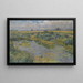 Paesaggio fluviale - Václav Radimský — quadro incorniciato alla parete