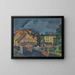 Maisons - Václav Špála — quadro incorniciato alla parete