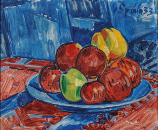 Nature morte con frutta - Václav Špála — vista dell’opera