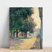 Riproduzione del dipinto Vence, La Place Ensoleillée - Henri Lebasque
