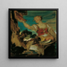 Venditrice di selvaggina - Hans Canon — quadro incorniciato alla parete