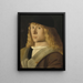 Ritratto di un giovane uomo - Venezia XVI secolo — quadro incorniciato alla parete