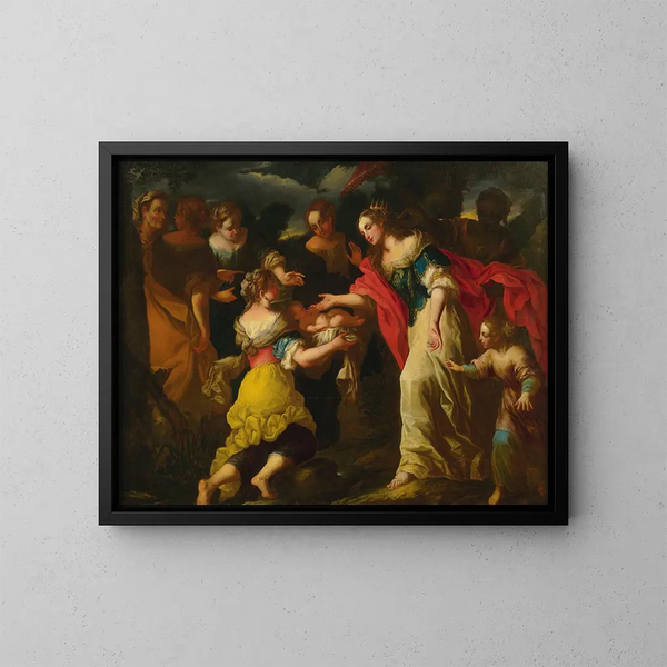 La Présentation - Scuola veneziana — quadro incorniciato alla parete
