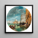 Venezia, La Giudecca - James Holland — quadro incorniciato alla parete