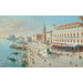 Riproduzione del dipinto Venezia, vista a volo d'uccello con Santa Maria della Salute in lontananza - Antonietta Brandeis