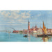 Riproduzione del dipinto Venezia, vista di San Giorgio Maggiore - Antonietta Brandeis