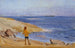 Antti su una spiaggia rocciosa - Venny Soldan-Brofeldt — vista dell’opera