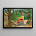 Ami artista che disegna - Venny Soldan-Brofeldt — quadro incorniciato alla parete