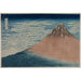 Riproduzione del dipinto Vent du sud, ciel dégagé - Katsushika Hokusai
