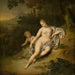Venere con Cupido - Willem Van Mieris — vista dell’opera