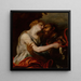 Venere disarmante Marte - Seguace di Anthony van Dyck — quadro incorniciato alla parete