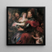 Venere e Marte - Peter Paul Rubens — quadro incorniciato alla parete