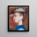 Ragazzo con una berrettina piatta - Vera Mikhailovna Ermolaeva — quadro incorniciato alla parete
