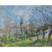 Riproduzione del dipinto Verger in fiore - Alfred Sisley