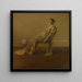 Verde e oro - Thomas Dewing — quadro incorniciato alla parete