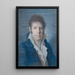 Portrait d'un homme - Vicent Rods — quadro incorniciato alla parete