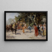 L'Arrivée - Vicente García De Paredes — quadro incorniciato alla parete