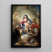 Vierge avec Saint François et Saint Dominique - Vicente López Portaña — quadro incorniciato alla parete