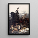 La vision de Fray Martín - Vicente Nicolau Cotanda — quadro incorniciato alla parete